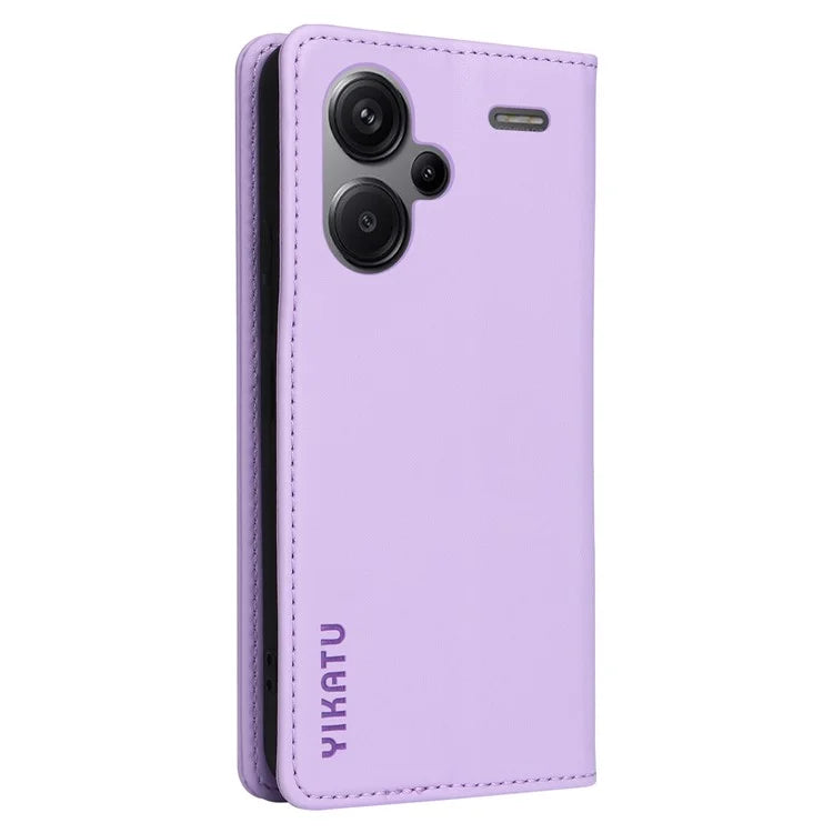YIKATU YK-001 For Xiaomi Redmi Note 13 Pro+ 5G Case Magnetic Closing Leather Phone Cover