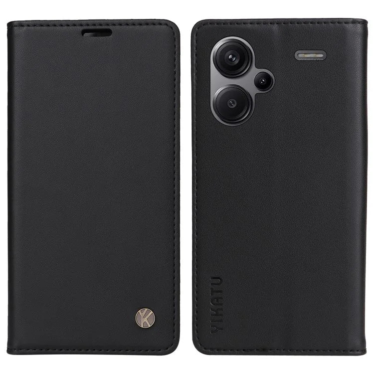 YIKATU YK-001 For Xiaomi Redmi Note 13 Pro+ 5G Case Magnetic Closing Leather Phone Cover
