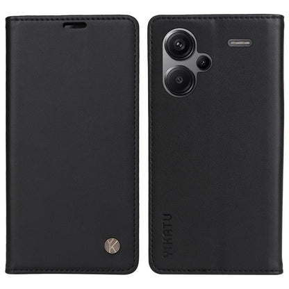 YIKATU YK-001 For Xiaomi Redmi Note 13 Pro+ 5G Case Magnetic Closing Leather Phone Cover