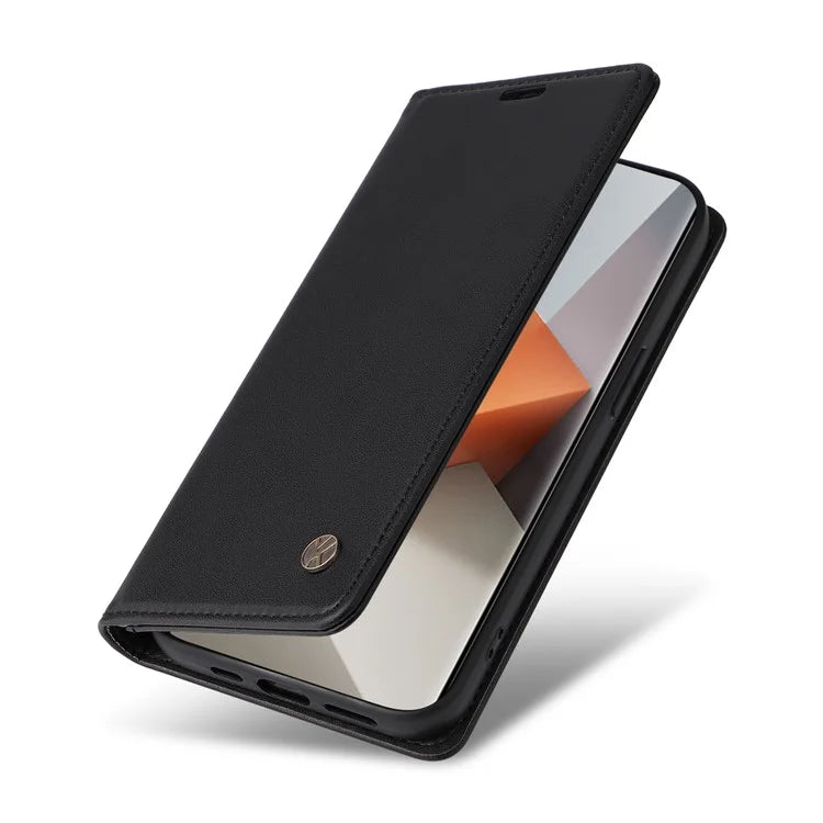 YIKATU YK-001 For Xiaomi Redmi Note 13 Pro+ 5G Case Magnetic Closing Leather Phone Cover