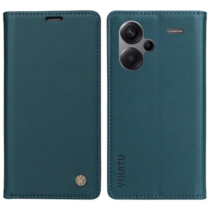 YIKATU YK-001 For Xiaomi Redmi Note 13 Pro+ 5G Case Magnetic Closing Leather Phone Cover