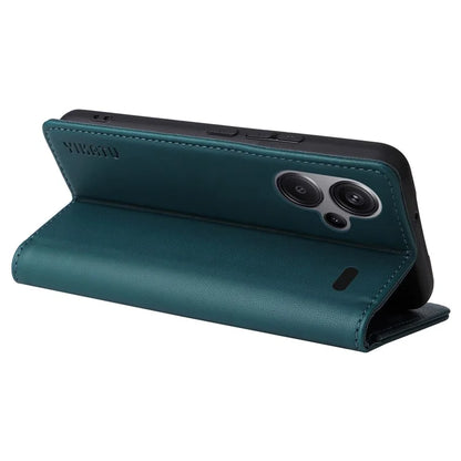 YIKATU YK-001 For Xiaomi Redmi Note 13 Pro+ 5G Case Magnetic Closing Leather Phone Cover
