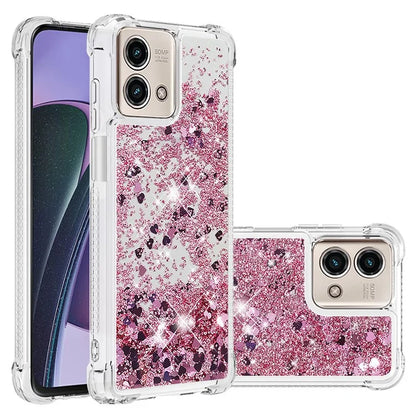YB Quicksand Series-1 for Motorola Moto G Stylus 5G (2023) Case Glitter Liquid TPU Phone Cover