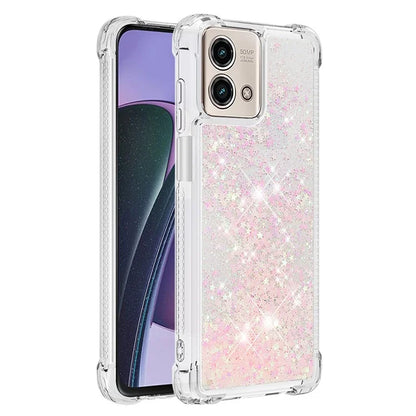 YB Quicksand Series-1 for Motorola Moto G Stylus 5G (2023) Case Glitter Liquid TPU Phone Cover
