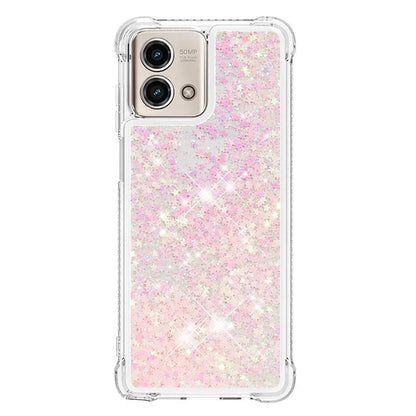 YB Quicksand Series-1 for Motorola Moto G Stylus 5G (2023) Case Glitter Liquid TPU Phone Cover