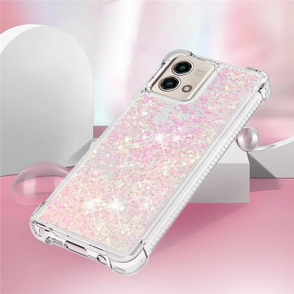 YB Quicksand Series-1 for Motorola Moto G Stylus 5G (2023) Case Glitter Liquid TPU Phone Cover