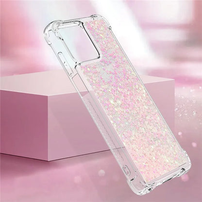 YB Quicksand Series-1 for Motorola Moto G Stylus 5G (2023) Case Glitter Liquid TPU Phone Cover