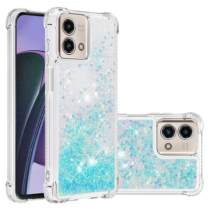 YB Quicksand Series-1 for Motorola Moto G Stylus 5G (2023) Case Glitter Liquid TPU Phone Cover