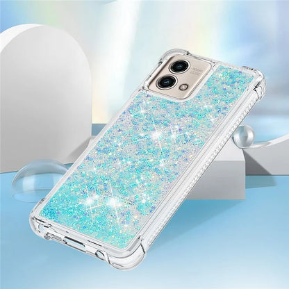 YB Quicksand Series-1 for Motorola Moto G Stylus 5G (2023) Case Glitter Liquid TPU Phone Cover