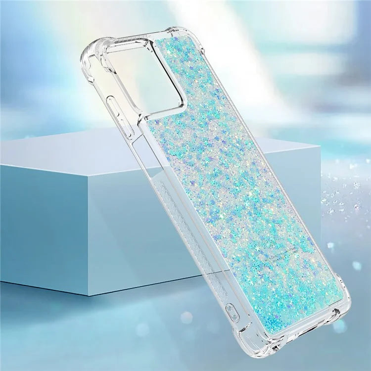 YB Quicksand Series-1 for Motorola Moto G Stylus 5G (2023) Case Glitter Liquid TPU Phone Cover