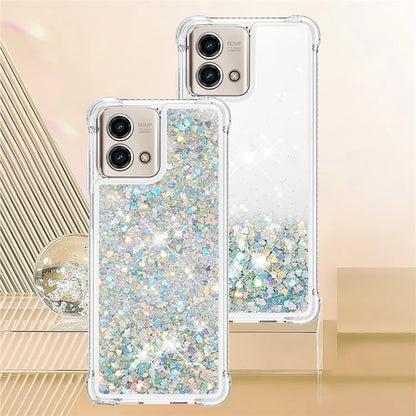 YB Quicksand Series-1 for Motorola Moto G Stylus 5G (2023) Case Glitter Liquid TPU Phone Cover