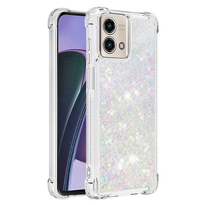 YB Quicksand Series-1 for Motorola Moto G Stylus 5G (2023) Case Glitter Liquid TPU Phone Cover