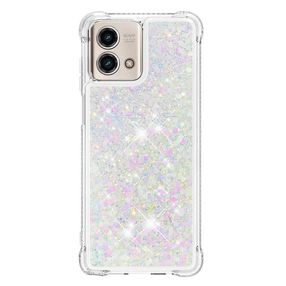 YB Quicksand Series-1 for Motorola Moto G Stylus 5G (2023) Case Glitter Liquid TPU Phone Cover