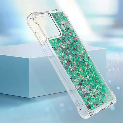 YB Quicksand Series-1 for Motorola Moto G Stylus 5G (2023) Case Glitter Liquid TPU Phone Cover