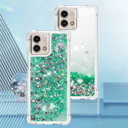 YB Quicksand Series-1 for Motorola Moto G Stylus 5G (2023) Case Glitter Liquid TPU Phone Cover
