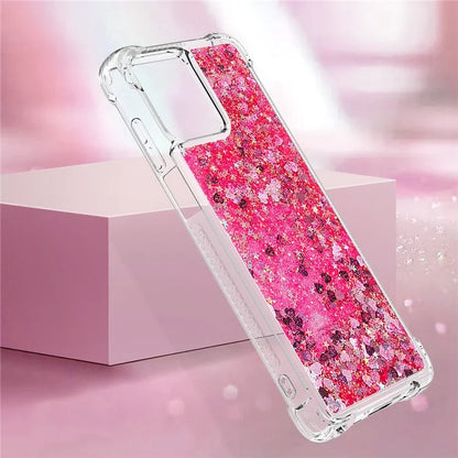 YB Quicksand Series-1 for Motorola Moto G Stylus 5G (2023) Case Glitter Liquid TPU Phone Cover