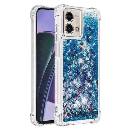 YB Quicksand Series-1 for Motorola Moto G Stylus 5G (2023) Case Glitter Liquid TPU Phone Cover