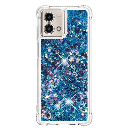 YB Quicksand Series-1 for Motorola Moto G Stylus 5G (2023) Case Glitter Liquid TPU Phone Cover