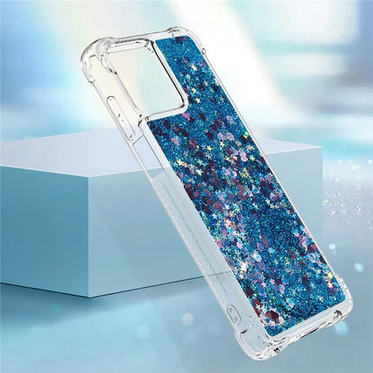 YB Quicksand Series-1 for Motorola Moto G Stylus 5G (2023) Case Glitter Liquid TPU Phone Cover