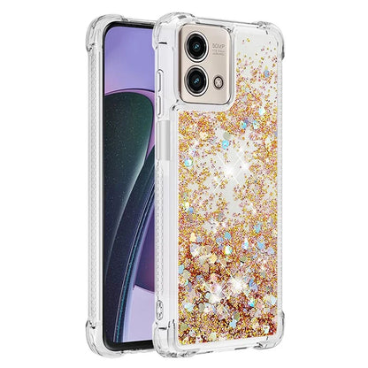 YB Quicksand Series-1 for Motorola Moto G Stylus 5G (2023) Case Glitter Liquid TPU Phone Cover