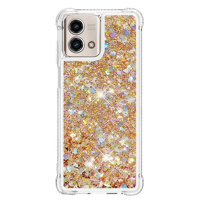 YB Quicksand Series-1 for Motorola Moto G Stylus 5G (2023) Case Glitter Liquid TPU Phone Cover