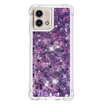 YB Quicksand Series-1 for Motorola Moto G Stylus 5G (2023) Case Glitter Liquid TPU Phone Cover