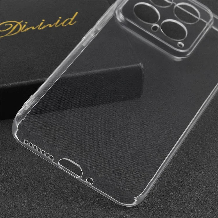 For Xiaomi 14 Case TPU Phone Cover HD Clear Cell Phone Shell (Precise Rear Lens Cutout)