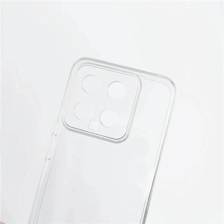 For Xiaomi 14 Case TPU Phone Cover HD Clear Cell Phone Shell (Precise Rear Lens Cutout)