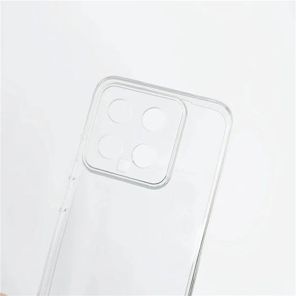 For Xiaomi 14 Case TPU Phone Cover HD Clear Cell Phone Shell (Precise Rear Lens Cutout)