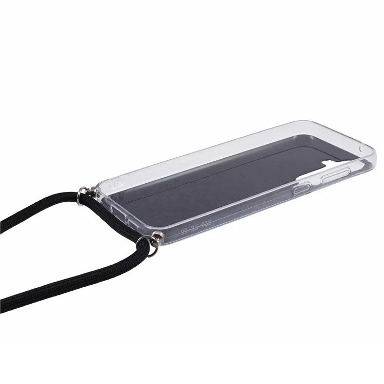 AW Series Sparkle Epoxy TPU Case for Samsung Galaxy S23 FE Case Anti-Drop Phone Cover with Lanyard