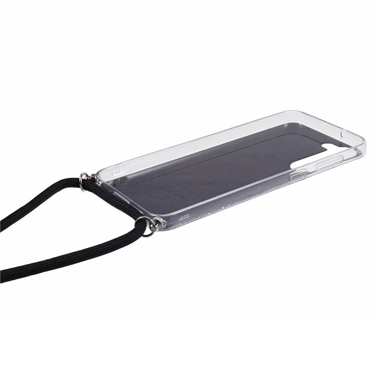 AW Series Sparkle Epoxy TPU Cover for Samsung Galaxy S23 Case with Lanyard Protective Phone Case