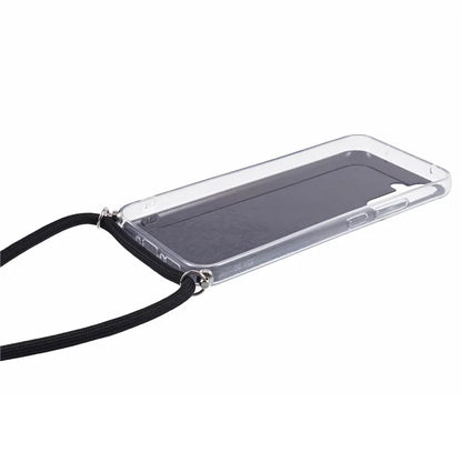 AW Series for Samsung Galaxy A14 4G / 5G Case Epoxy Shiny Phone Cover with Lanyard