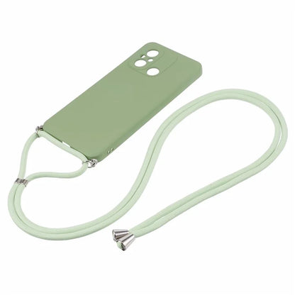 For Xiaomi Redmi 12C 4G Case Soft Fiber Lining TPU Phone Cover with Lanyard