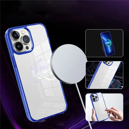 For iPhone 13 Pro Max 6.7 inch Case Back Shell Crystal Clear PC+TPU Phone Cover