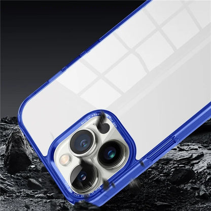 For iPhone 13 Pro Max 6.7 inch Case Back Shell Crystal Clear PC+TPU Phone Cover
