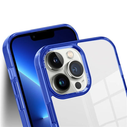 For iPhone 13 Pro Max 6.7 inch Case Back Shell Crystal Clear PC+TPU Phone Cover