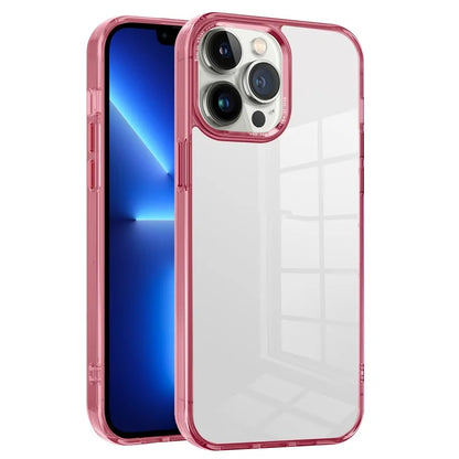 For iPhone 13 Pro Max 6.7 inch Case Back Shell Crystal Clear PC+TPU Phone Cover