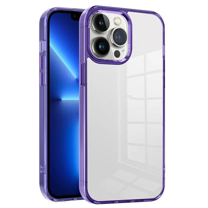 For iPhone 13 Pro Max 6.7 inch Case Back Shell Crystal Clear PC+TPU Phone Cover