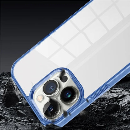 For iPhone 13 Pro Max 6.7 inch Case Back Shell Crystal Clear PC+TPU Phone Cover