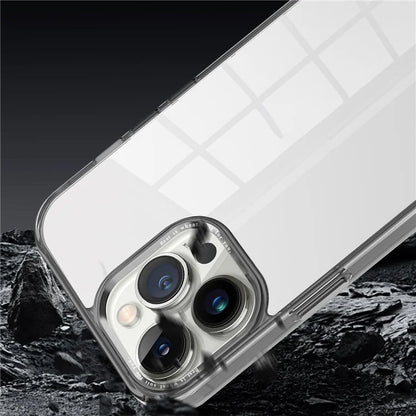 For iPhone 13 Pro Max 6.7 inch Case Back Shell Crystal Clear PC+TPU Phone Cover