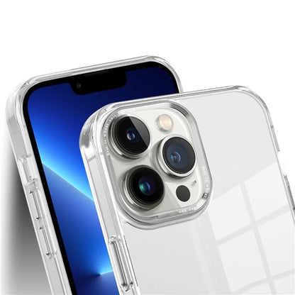For iPhone 13 Pro Max 6.7 inch Case Back Shell Crystal Clear PC+TPU Phone Cover