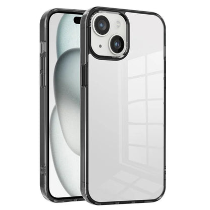 For iPhone 15 Plus Clear Case Anti-Drop Slim PC+TPU Phone Protector