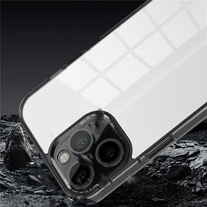 For iPhone 12 Pro Max 6.7 inch Case Stylish Transparent PC+TPU Cell Phone Cover