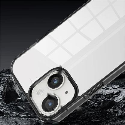 For iPhone 14 Plus Case Durable Transparent PC+TPU Mobile Phone Cover