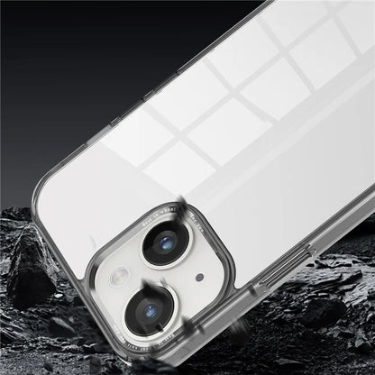 For iPhone 14 Plus Case Durable Transparent PC+TPU Mobile Phone Cover