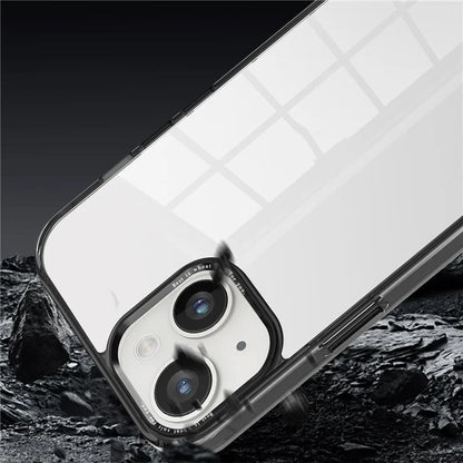 For iPhone 15 Case Anti-fall Transparent PC+TPU Phone Cover