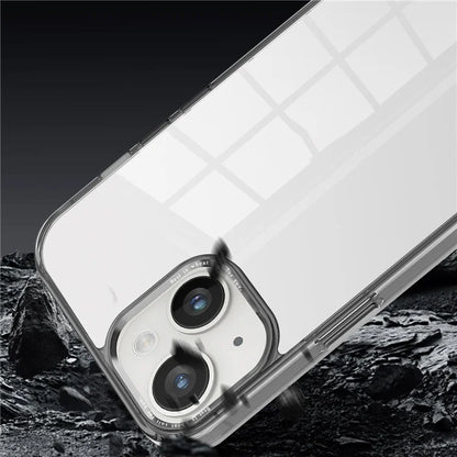 For iPhone 15 Case Anti-fall Transparent PC+TPU Phone Cover