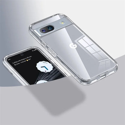 For Google Pixel 8a Case Hybrid Shockproof PC+TPU Phone Cover