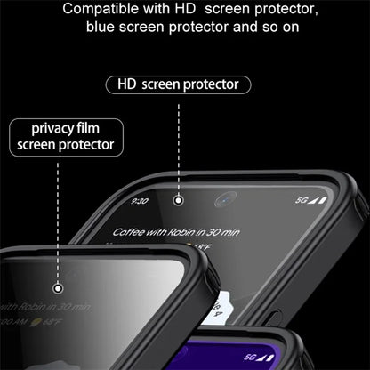 For Google Pixel 8a Case Hybrid Shockproof PC+TPU Phone Cover