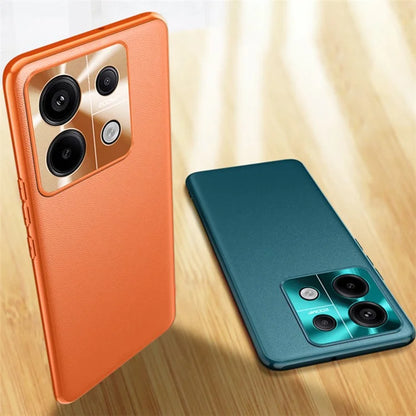 For Xiaomi Redmi Note 13 Pro+ 5G Case PU Leather+TPU+PC Anti-drop Phone Cover